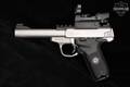 Smith & Wesson (S&W) SW22 Victory .22 LR Satin Stainless in Very Good Condition Image 2