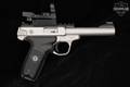 Smith & Wesson (S&W) SW22 Victory .22 LR Satin Stainless in Very Good Condition Image 4