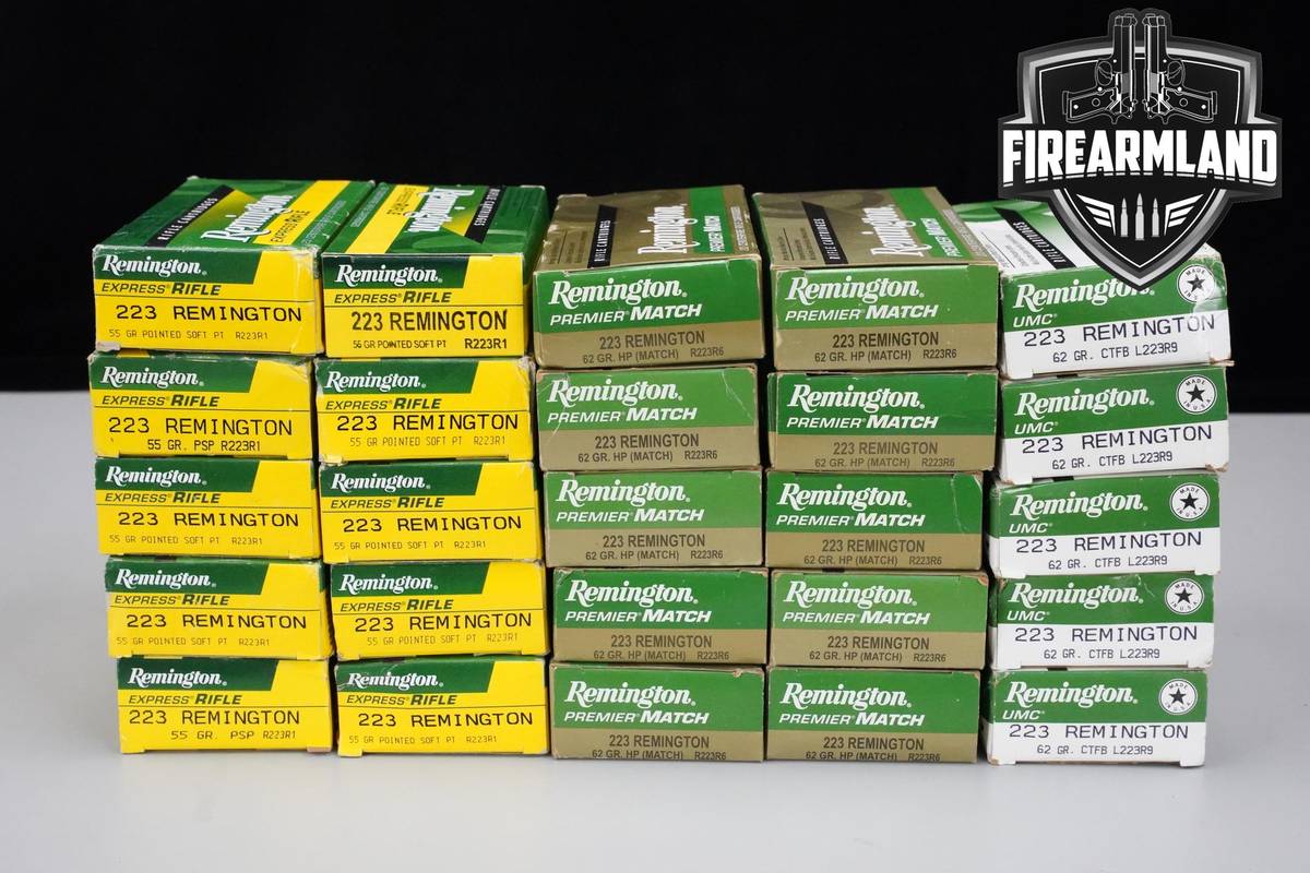 223 Rem Ammo 223-Rem Ammunition 500 ROUNDS