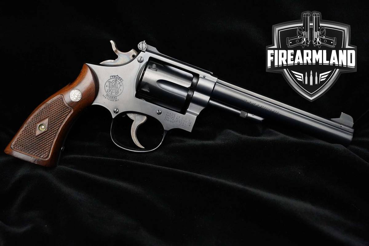 Smith & Wesson K-38 Target Masterpiece Pre-Model 14 .38 Spl 6" C&R 1949