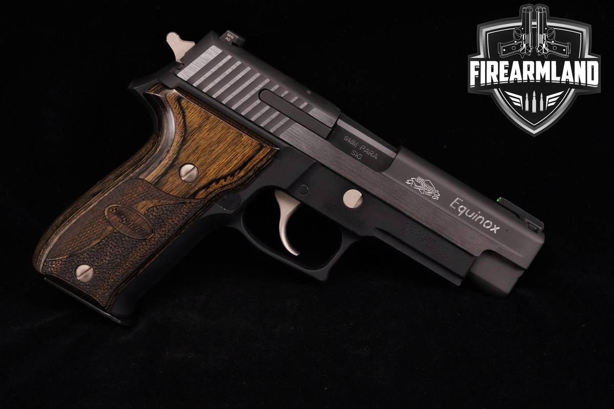 CUSTOM SHOP! Sig Sauer P226 Equinox 9mm 4.4" P-226 +2 MAGS & ORIG CASE