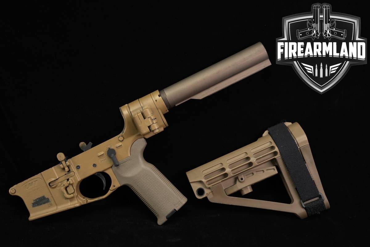 LMT Defense Mars-LS Law Tactical Folder Rifle Lower & Geissele Trigger