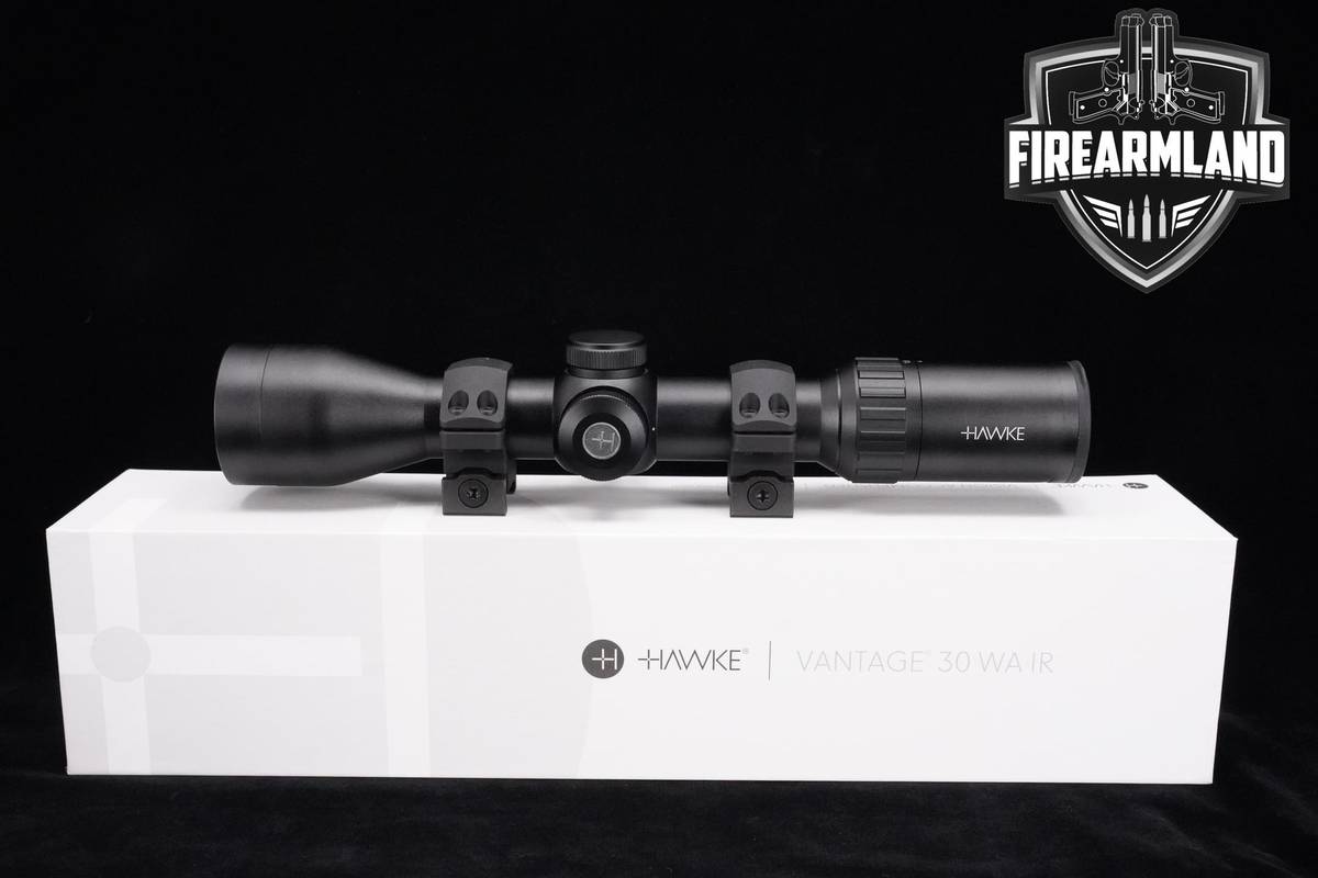 Hawke Optics Vantage 30 WA IR 1.5-6x44mm L4A 2 MOA Dot SFP Reticle OPTIC