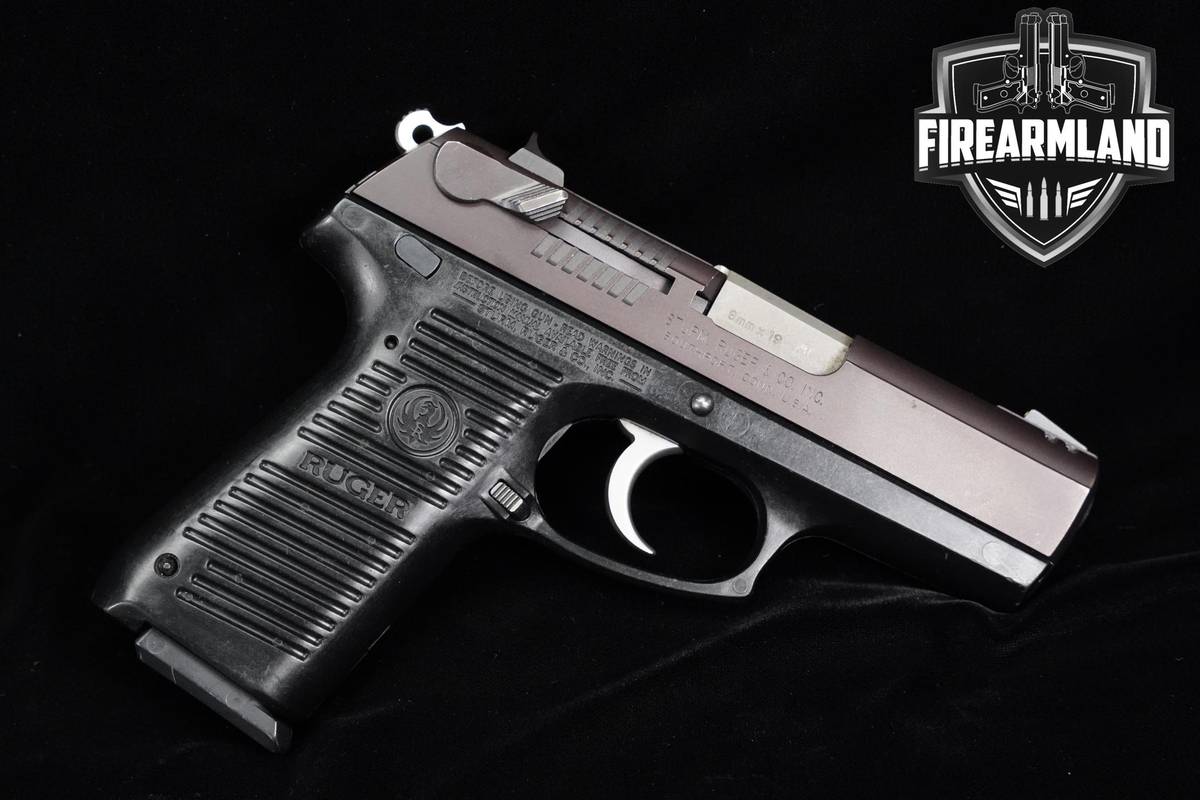 1996 Ruger P95 DC 9mm 3.9" P-95 Glass-Filled Polymer Frame +ORIG CASE