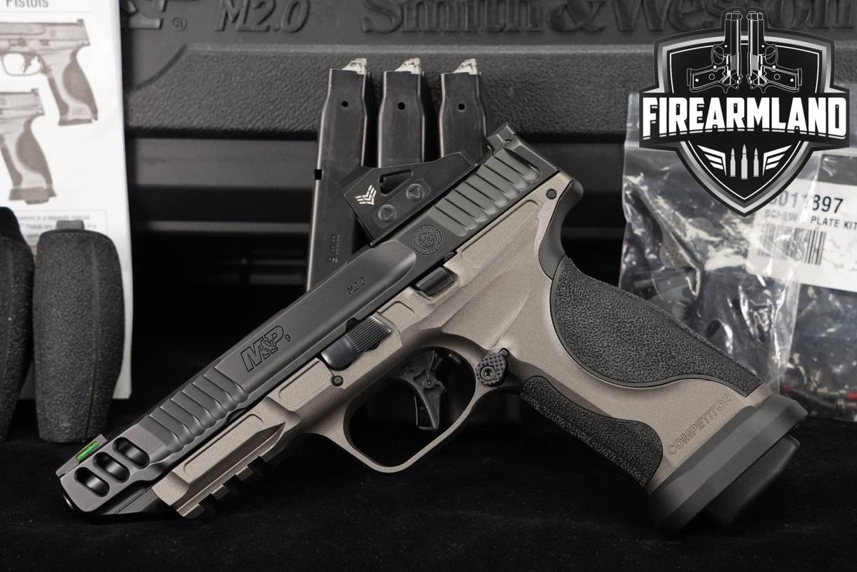 Smith & Wesson M&P9 M2.0 PC Competitor 9mm S&W M&P-9 5" +4 MAGS & ORIG CASE