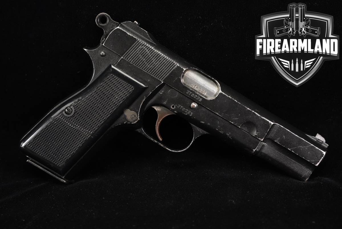 Inglis / Browning HI-POWER No.2 Mk I*; FTR 63 9mm 4.7" Blued Mark 1