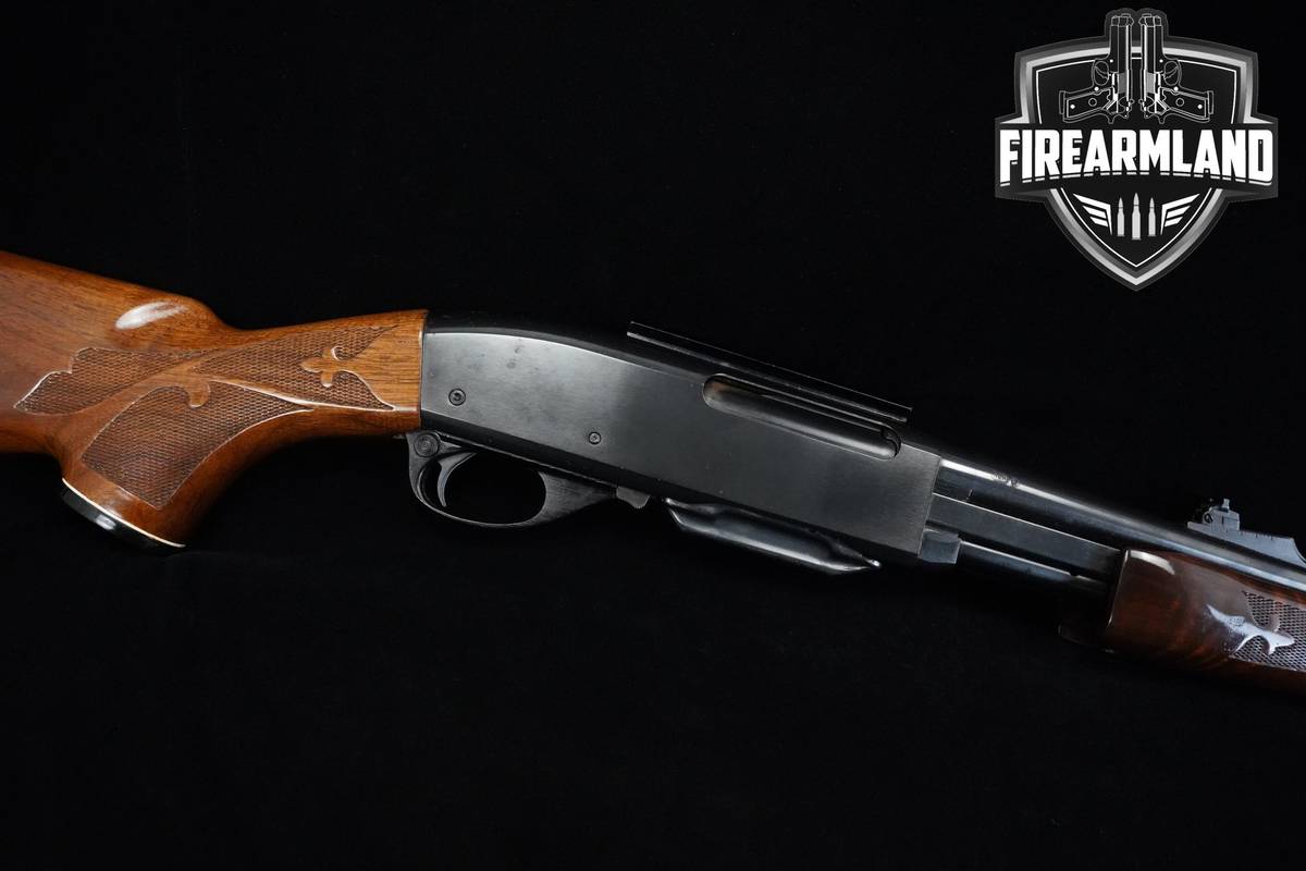RARE! Remington Model 7600 35 Whelen 22" Blued Remington M-7600