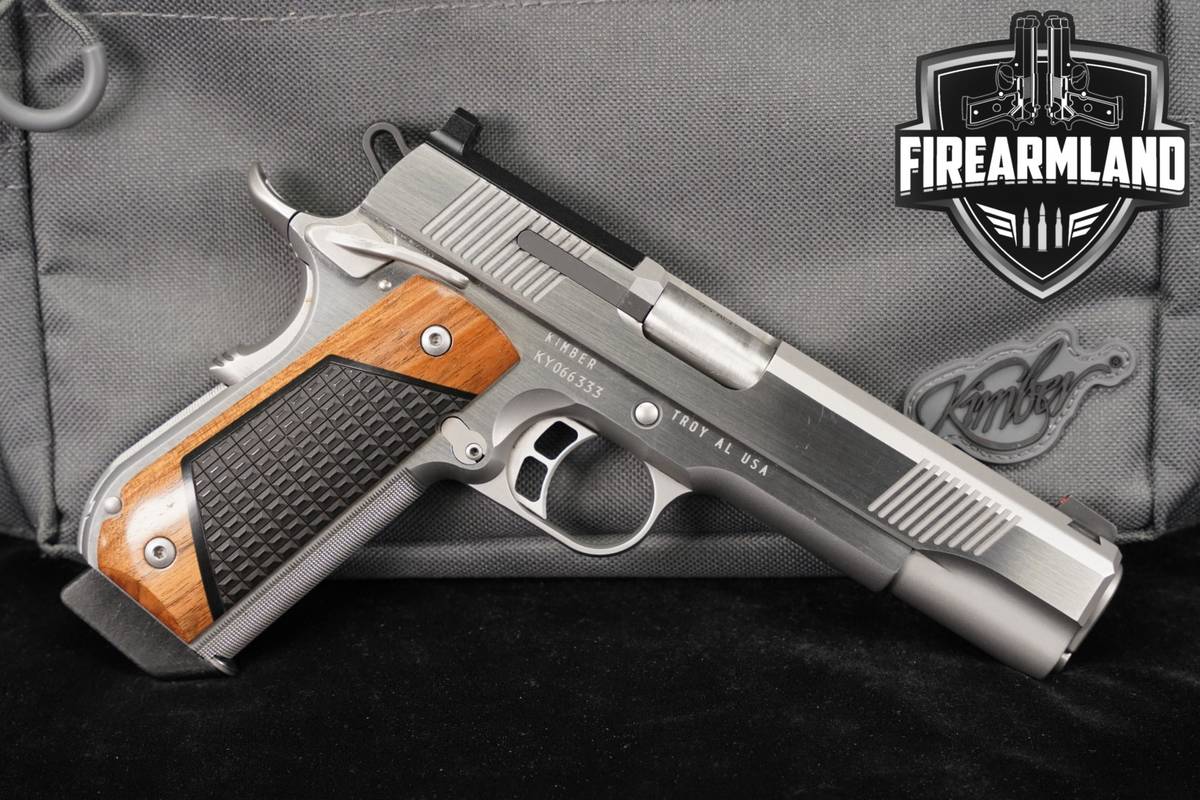 Kimber Next Generation 1911 Stainless, Optics-Ready 45 ACP 5" +ORIG BOX