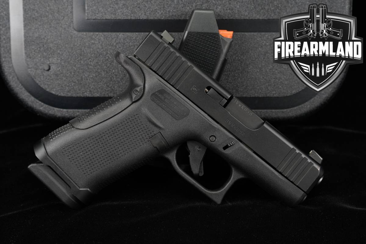 Glock 43X Slimline G43X 9mm 3.41" +2 MAGS & ORIG CASE