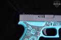 Glock 43 Tiffany Blue 9mm Luger Melonite in Excellent Condition Image 4
