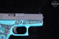 Glock 43 Tiffany Blue 9mm Luger Melonite in Excellent Condition Image 5