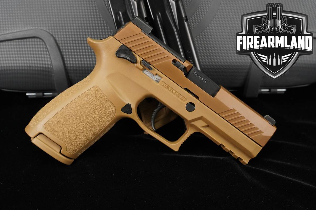 Sig Sauer P320 M18 9mm 3.9 Optics-Ready MHS P-320 M-18 +3 MAGS & ORIG CASE