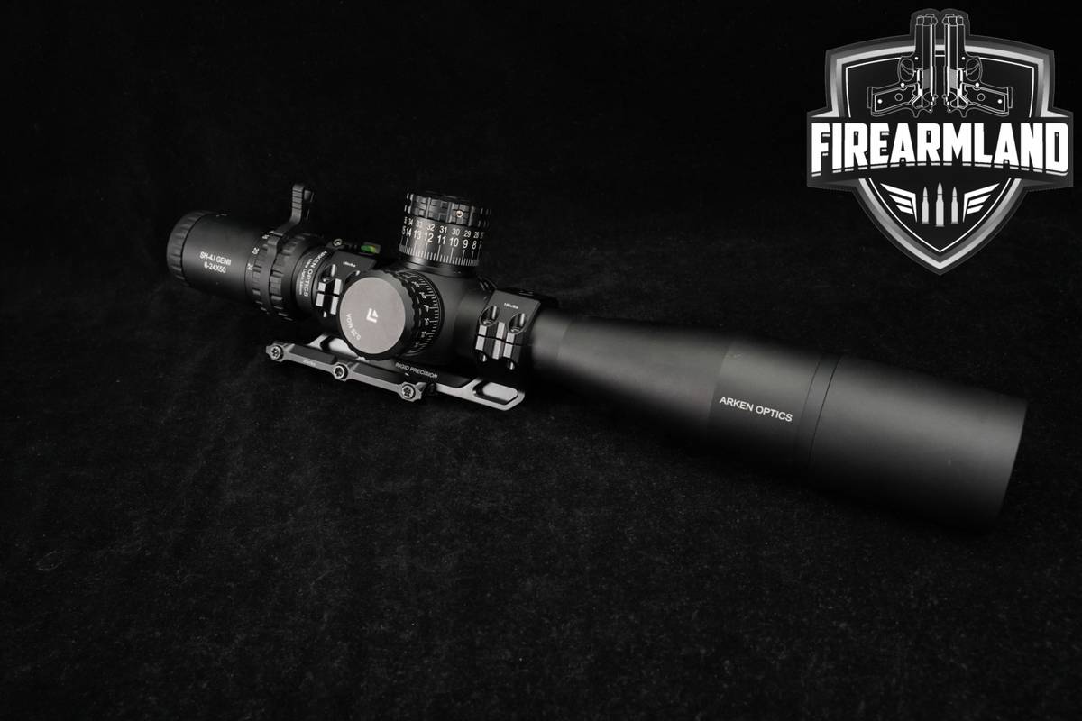 Arken Optics SH-4J GEN II 6-24X50 VPR MOA Reticle FFP Scope SH4J Gen2 2