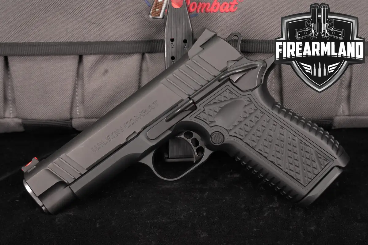 Wilson Combat SFT9 9mm 1911 4.25" WC SFT 9 +2 MAGS, CASE
