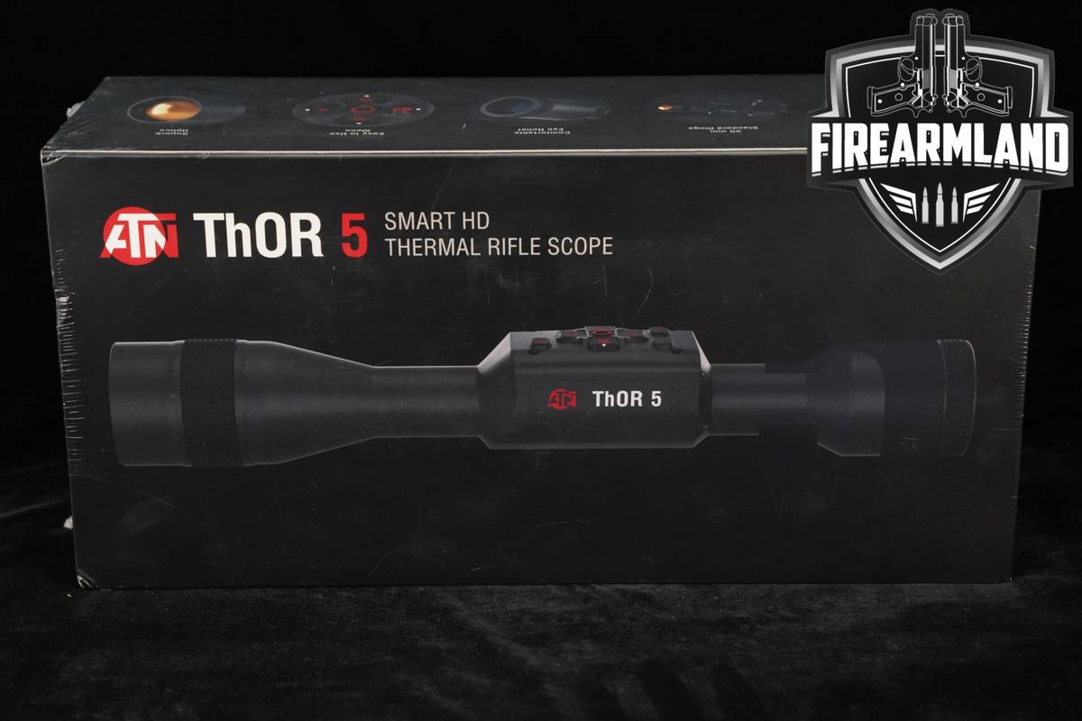 ATN Corp ThOR 5 Smart HD THERMAL Rifle Scope Multi-Reticle Digital +BOX