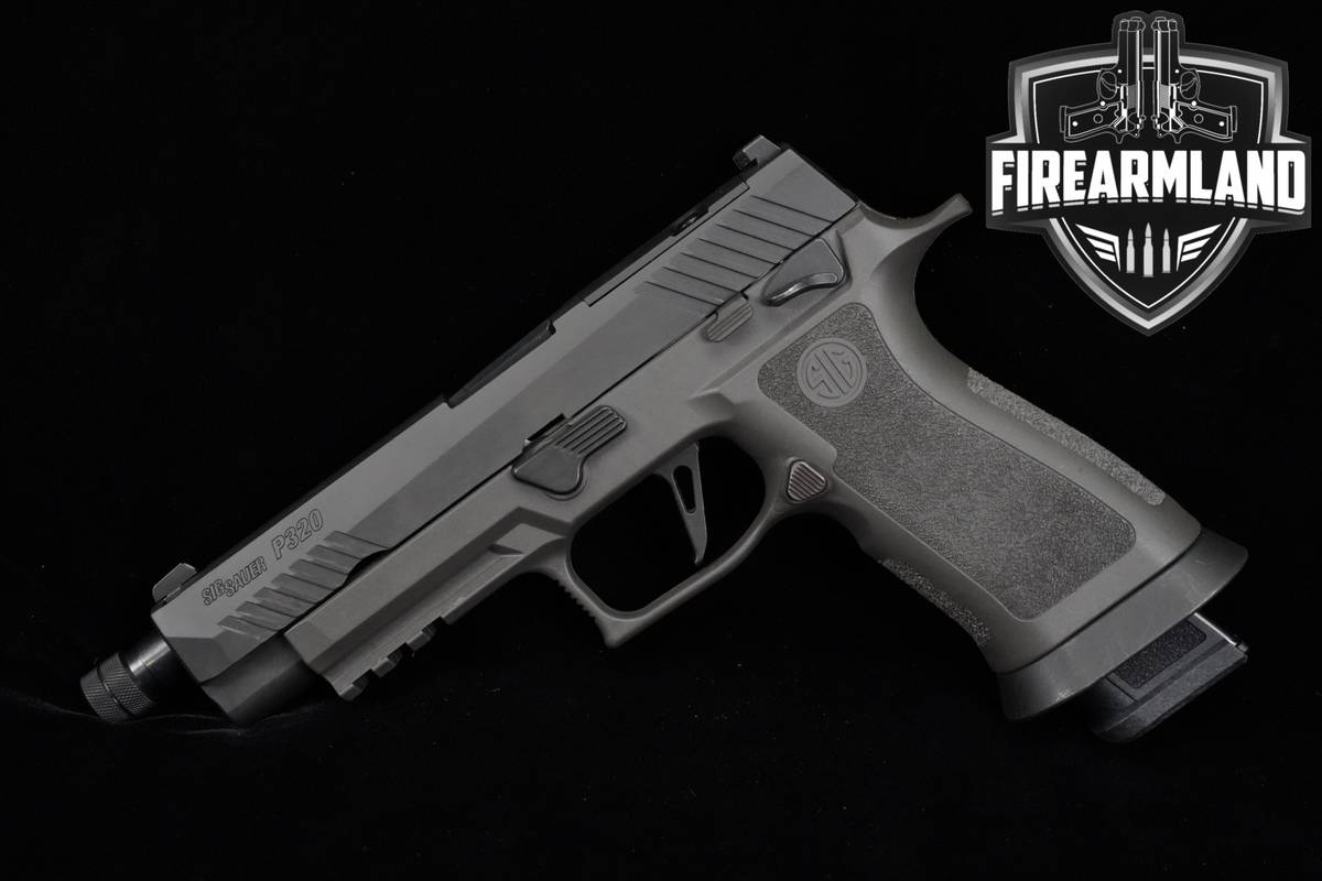 Sig Sauer P320 9mm 5.5" P-320 Optic & Suppressor-Ready +2 MAGS