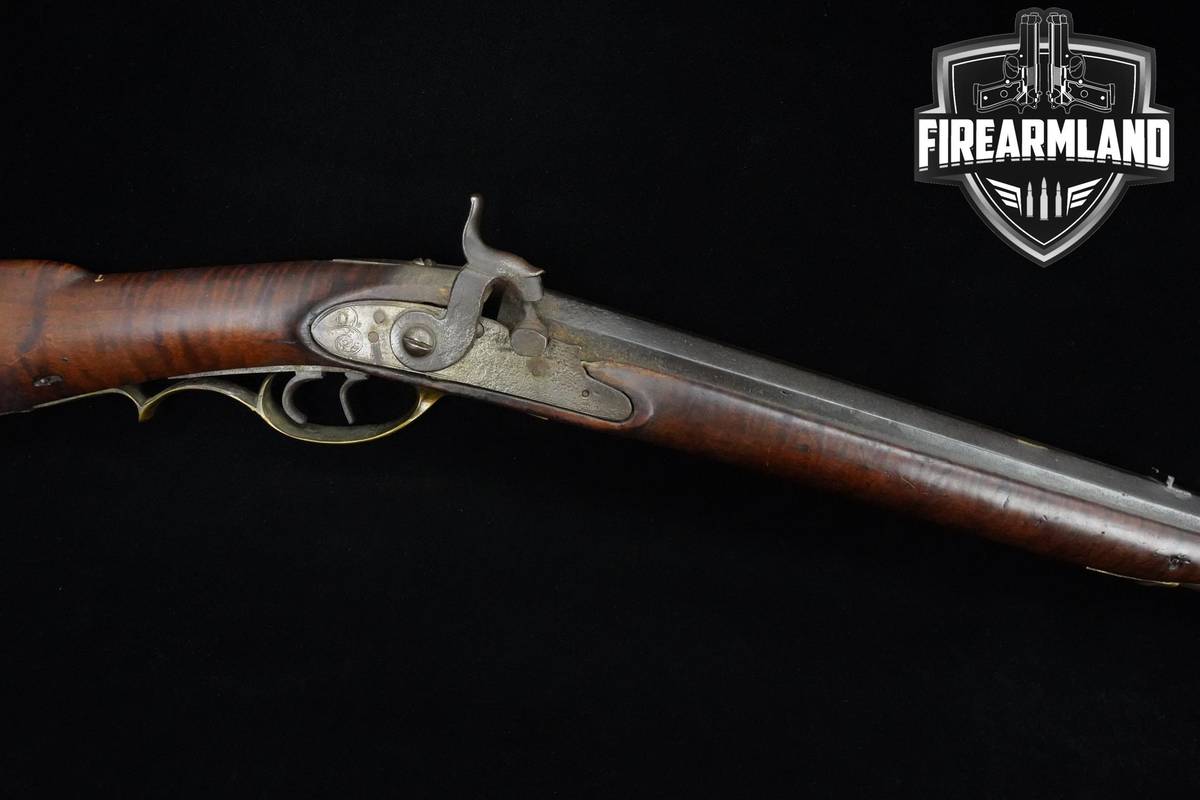 Unknown Hawken Muzzleloader Blackpowder 45 BPM 36" Patina Unknown