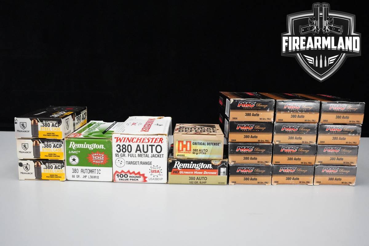 380 ACP Ammo 380-ACP Ammunition 1000 ROUNDS