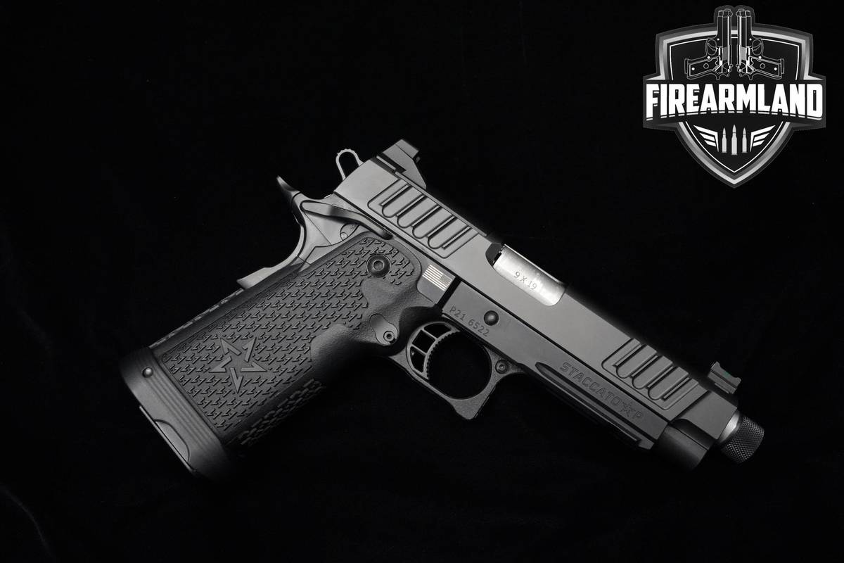 Staccato (STI) P 2011 9mm 1911 Staccato P 1911 2 MAGS & ORIG CASE 2011