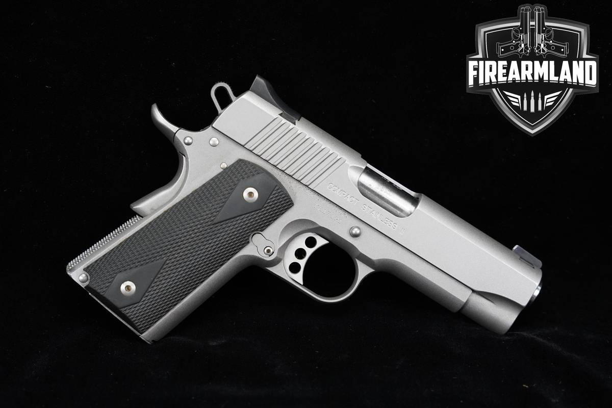 Kimber Compact Stainless Series II 45 ACP 1911 4" Pistol +2 MAGS & HOLSTER