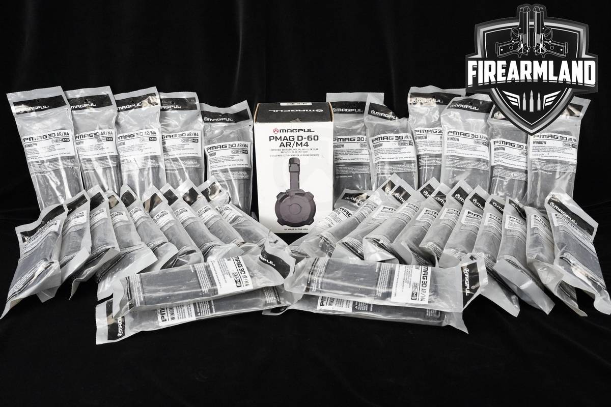 Magpul PMAG 35 GEN3 Window Magazines BULK +PMAG D-60 Drum Magpul +ORIG BOX