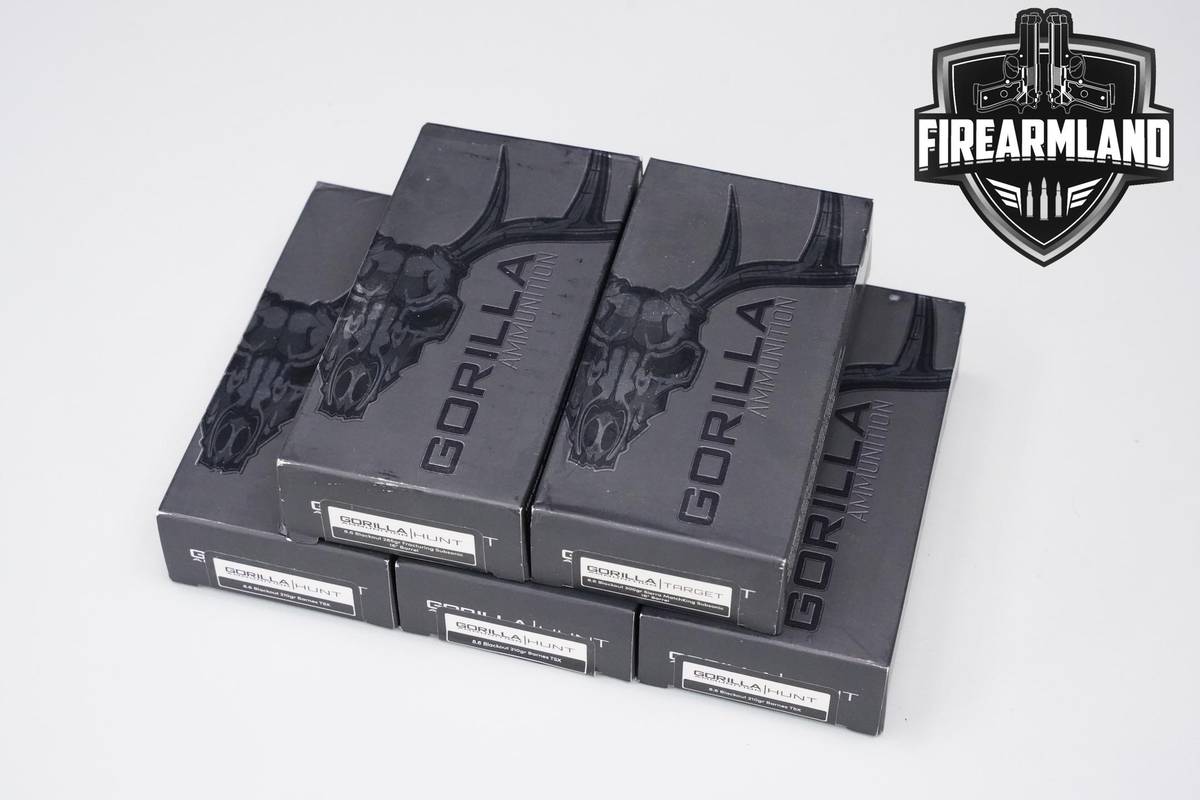 GORILLA AMMUNITION 8.6 Blackout Ammunition 8.6-Blackout Ammo 100 ROUNDS