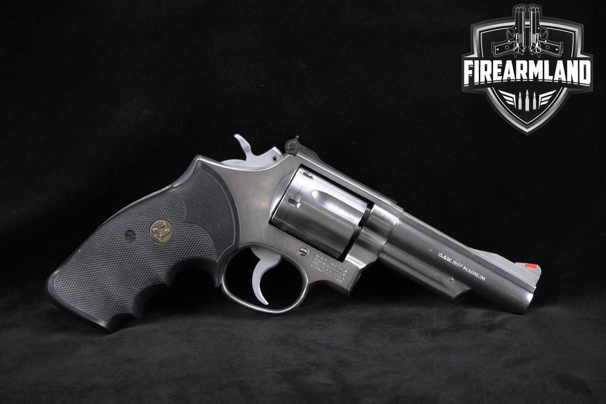 VINTAGE 1981 Smith & Wesson 66-1 357 Magnum 4" Stainless S&W-66-1 Mod-66