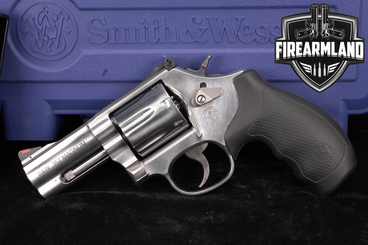 Smith & Wesson Model 686-6 Plus S&W 357 Magnum Satin Stainless +ORIG CASE