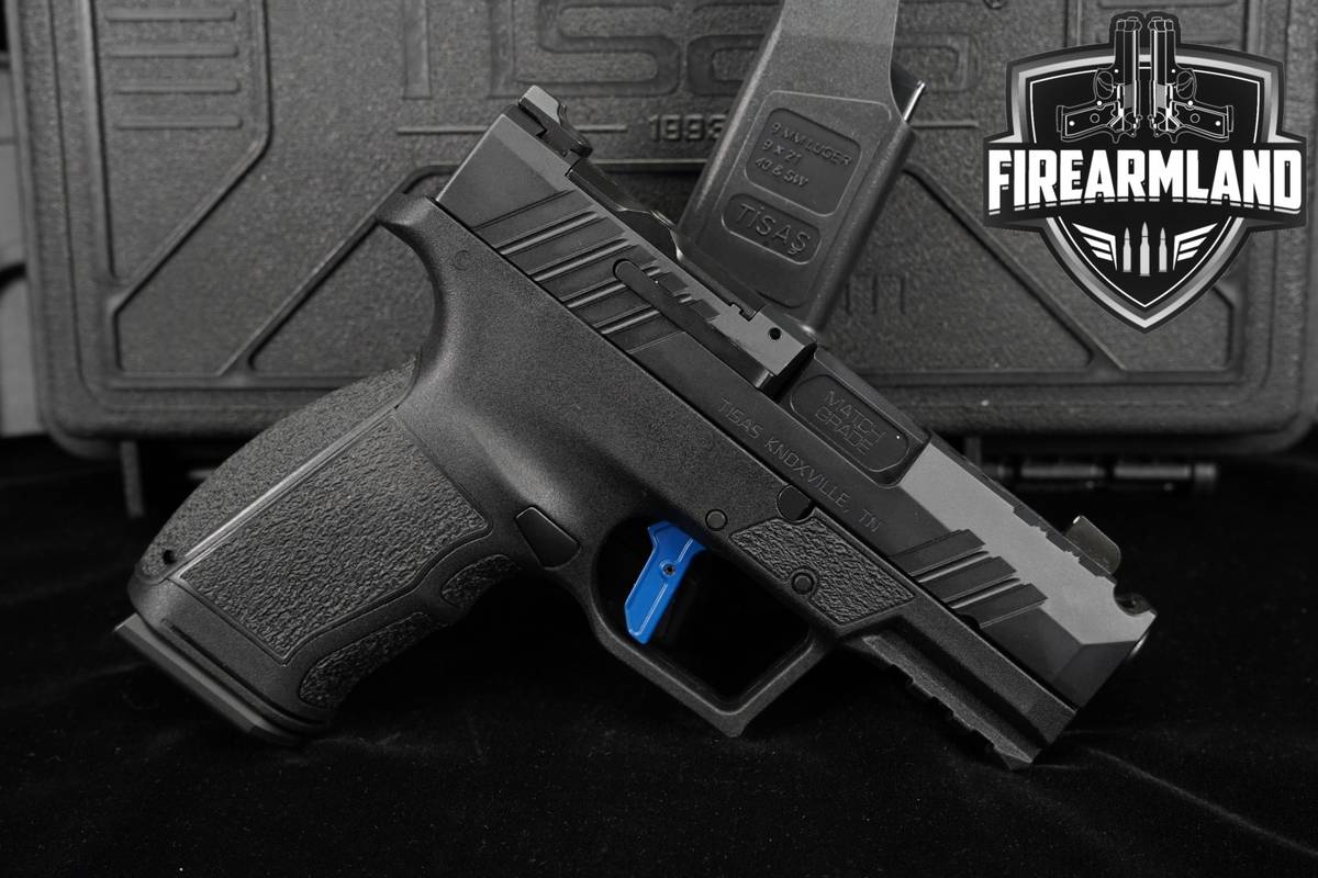 Tisas PX-9 Carry Comp 9mm Optics-Ready 3.5" PX9 +2 MAGS & ORIG CASE