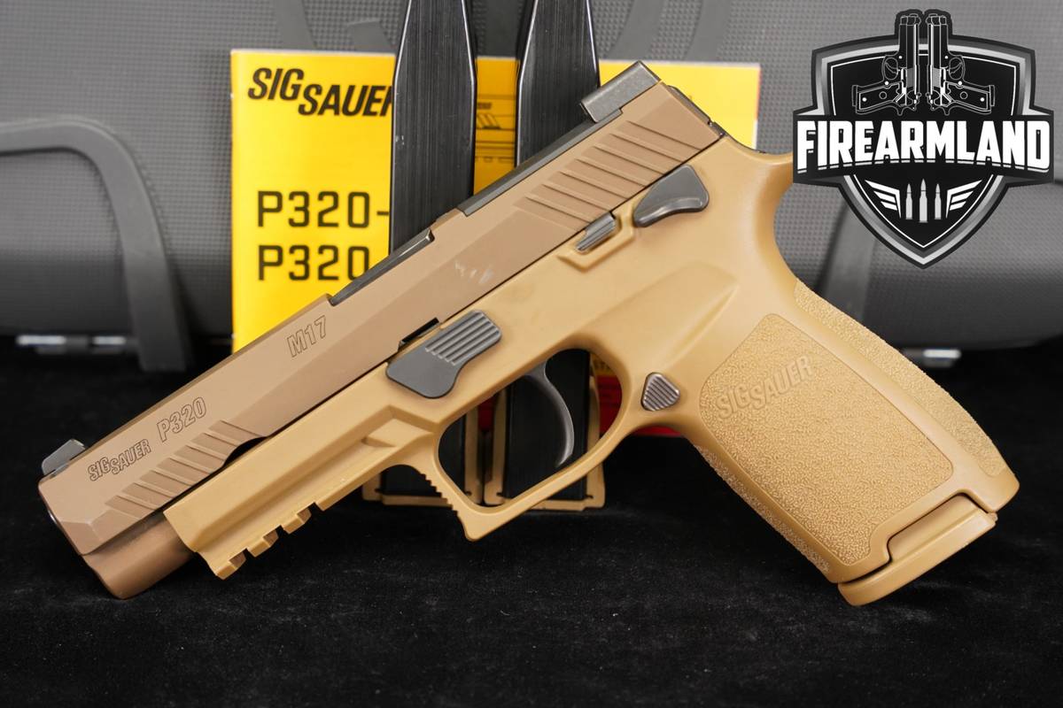 Sig Sauer P320-M17 MS 9mm Optics-Ready 4.7" Coyote P 320 M 17 +ORIG CASE