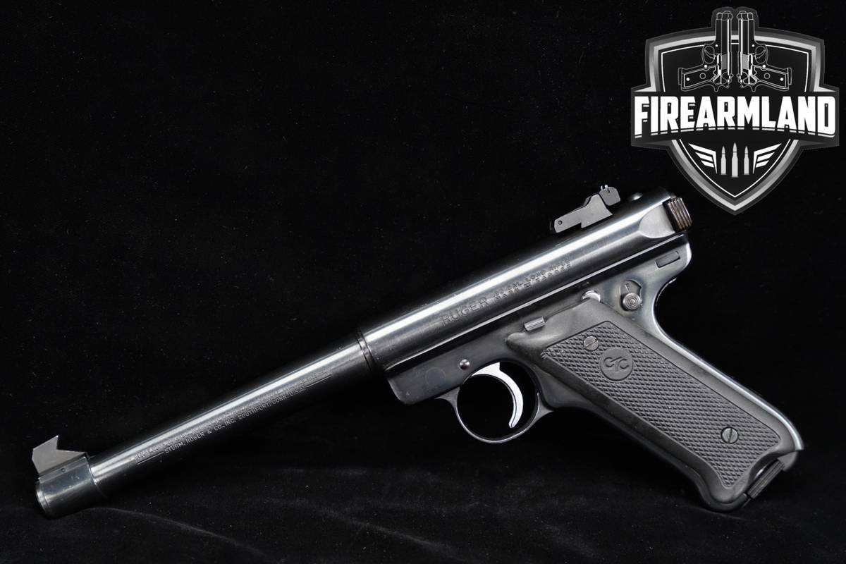 1985 Ruger Mark II Target 22LR 6.875" Blued Mark2 MK2 MK-2