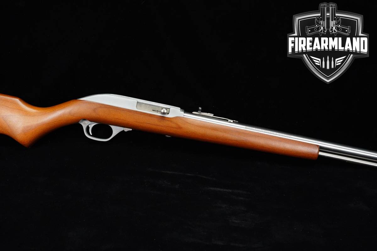 Marlin Model 60 SB 22LR 18.5" Satin Stainless & Hardwood