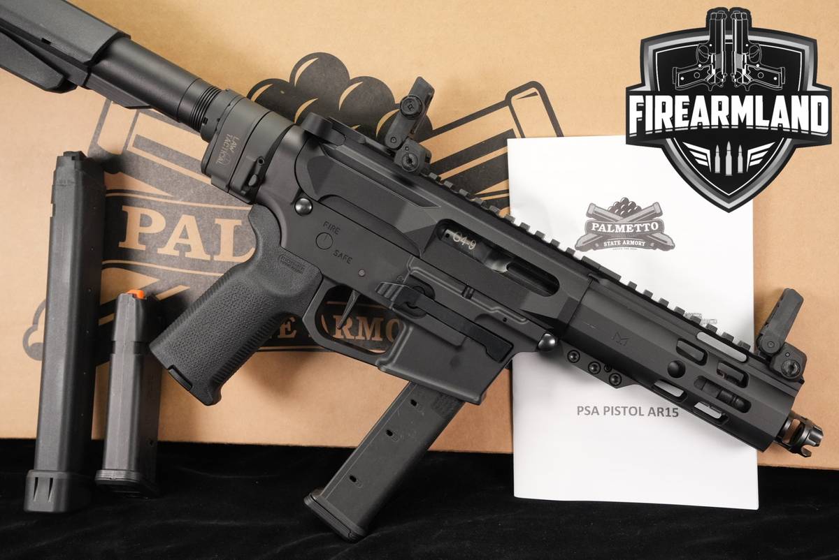 Palmetto State Armory PSA MOD PX9 9mm PX-9 AR9 AR +3 MAGS & ORIG BOX