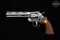 1980 Colt Python .357 Mag. Polished Nickel in Excellent Condition Image 3