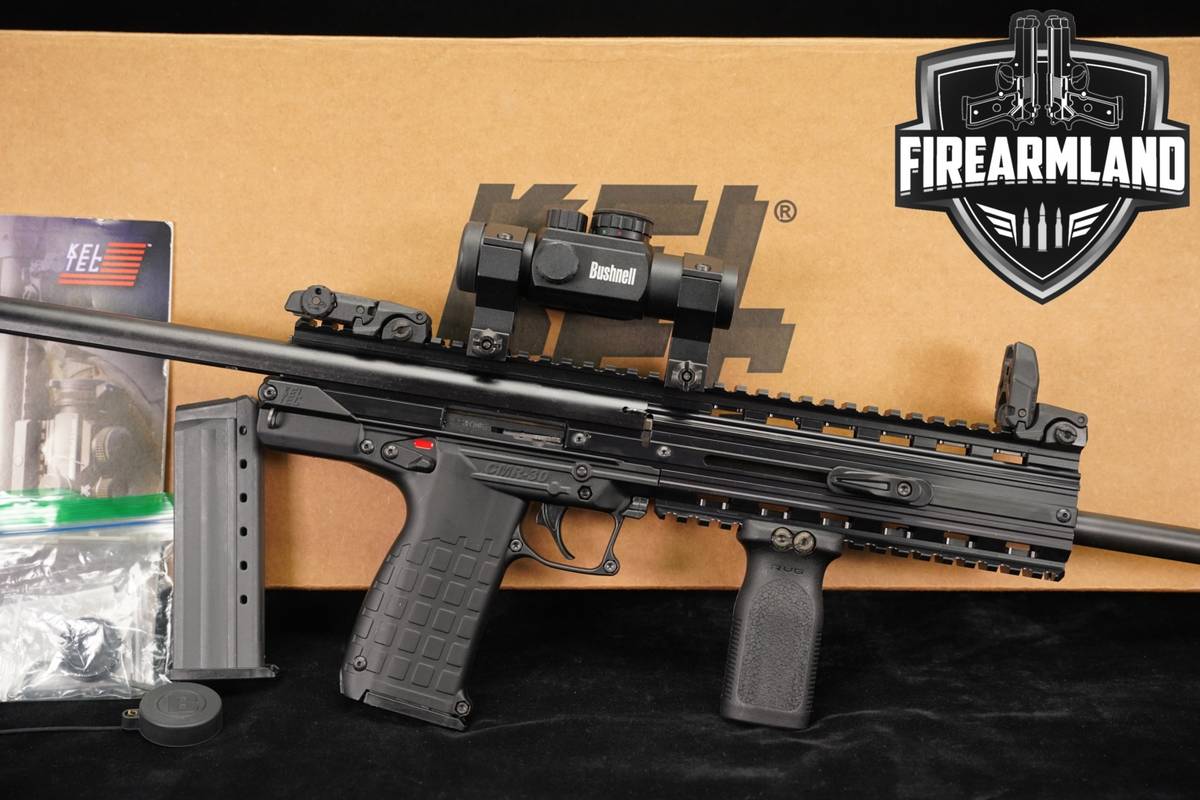 Kel-Tec CMR-30 22 WMR 16" KelTec CMR30 +2 MAGS, ORIG BOX, BUSHNELL OPTICS