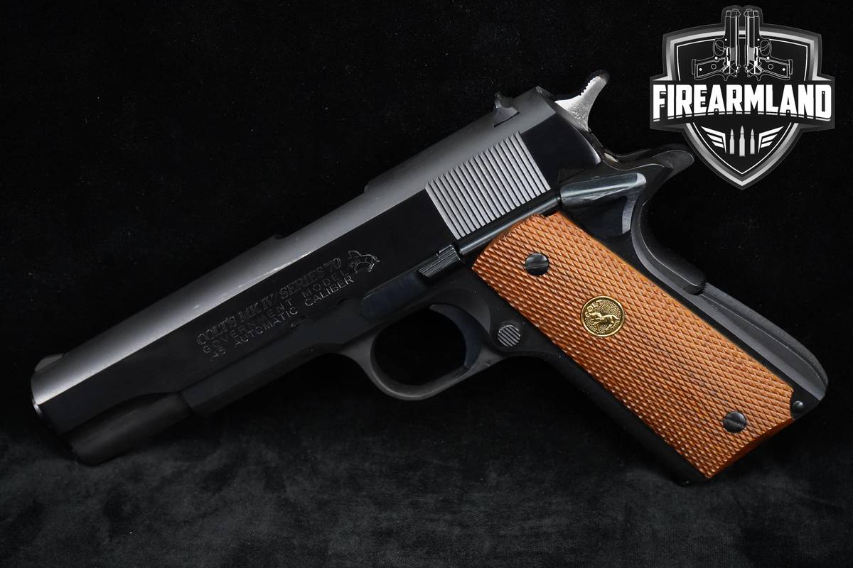1981 Colt Government Model Mk IV MK4 MKIV Series 70 45 ACP 1911 5" +3 MAGS