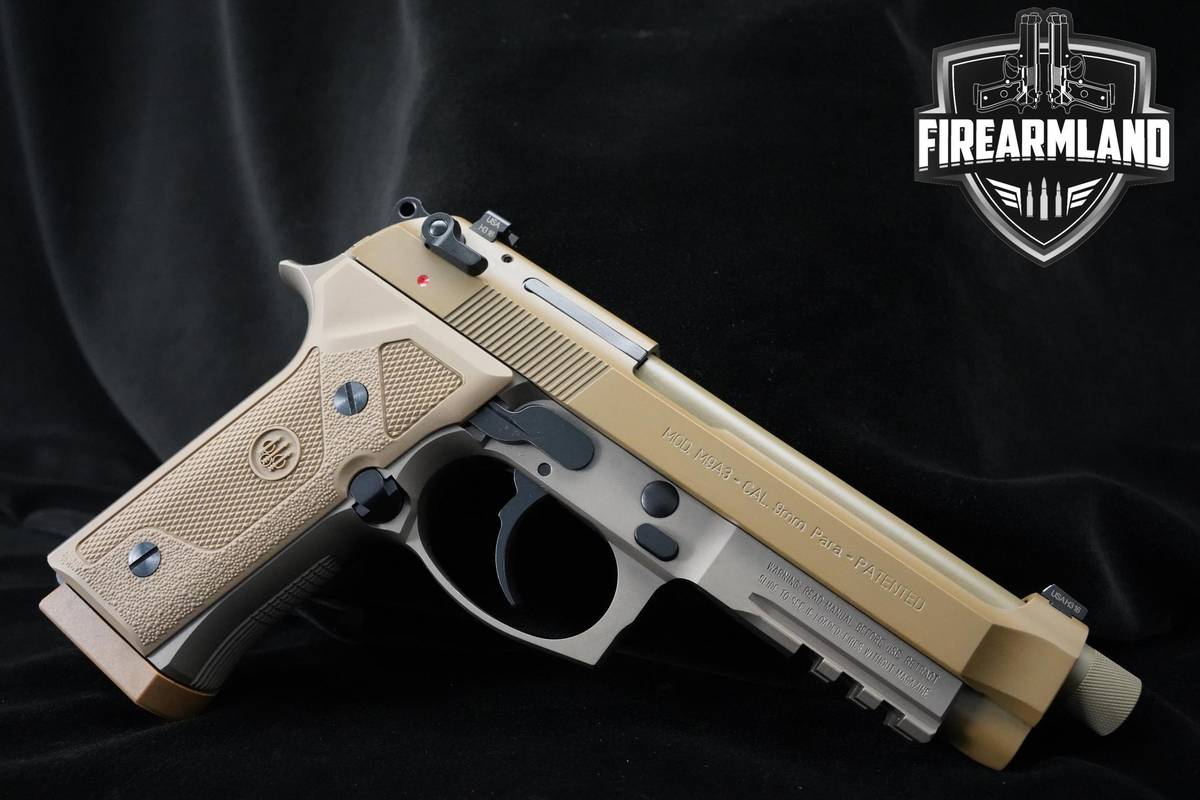 LIKE-NEW Beretta M9A3 Type G DA/SA 9mm Coyote Tan Beretta M9-A3 +3 MAGS