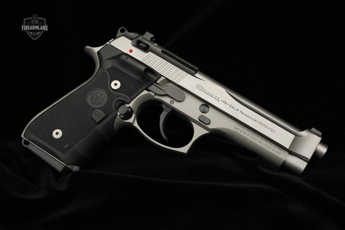 Beretta 92FS Brigadier INOX 9mm Pistol Beretta Pistol 92FS 9mm DA/SA 9 mm
