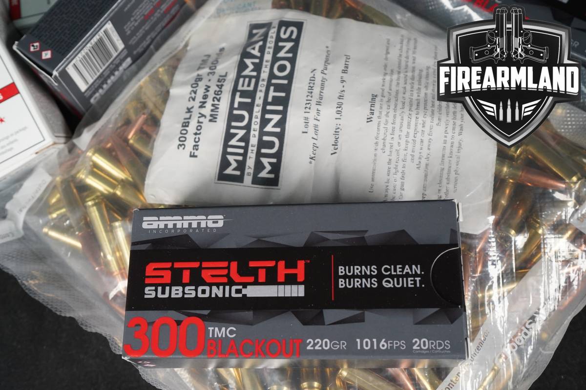 500 RDS! 300 Blackout Ammo BLK-AAC Ammunition