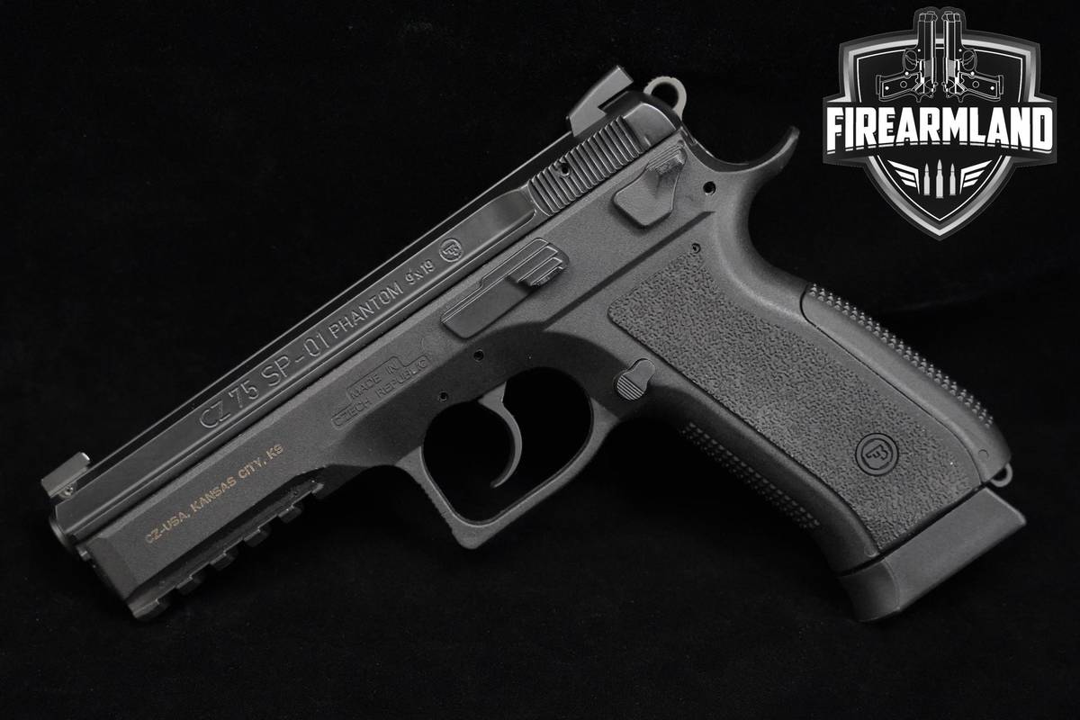 CZ 75 SP-01 Phantom 9mm 4.5" CZ-75-SP-01-Phantom +2 MAGS & ORIG CASE