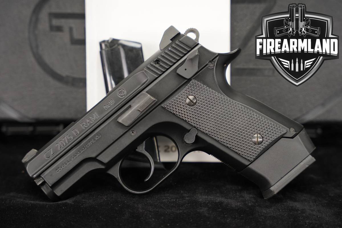 CZ 2075 RAMI BD 9mm 3" Black Polycoat +2 MAGS & ORIG CASE