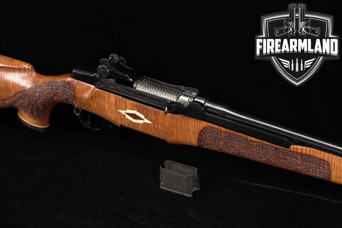 DESIRED Winchester M1 Garand Sporterized 30-06 21.5" Hardwood M-1