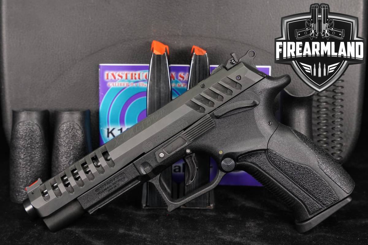 Grand Power X-Calibur Mk12 9mm 5" XCalibur Mk 12 Mark +3 MAGS & ORIG CASE