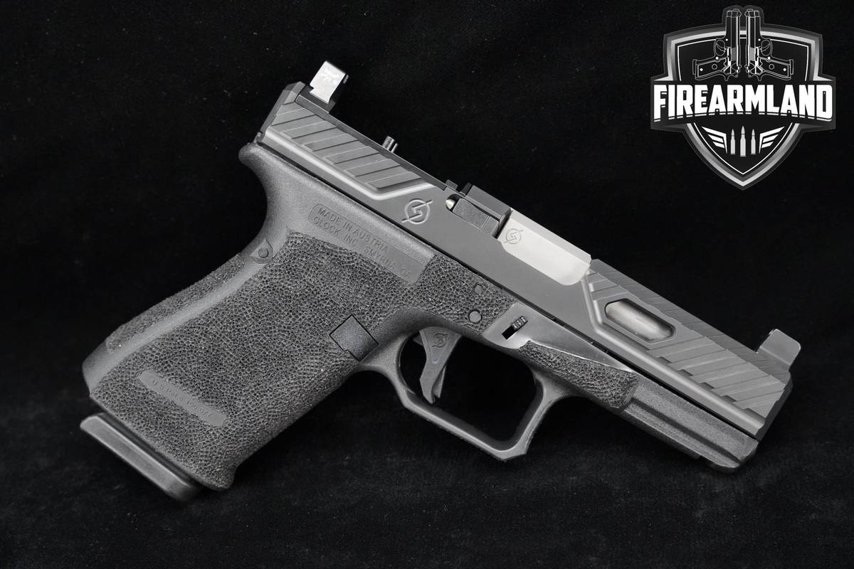 Glock 19 Gen3 Agency Arms Syndicate S-1 Slide 9mm 4.02" G19 Gen 3 +4 MAGS