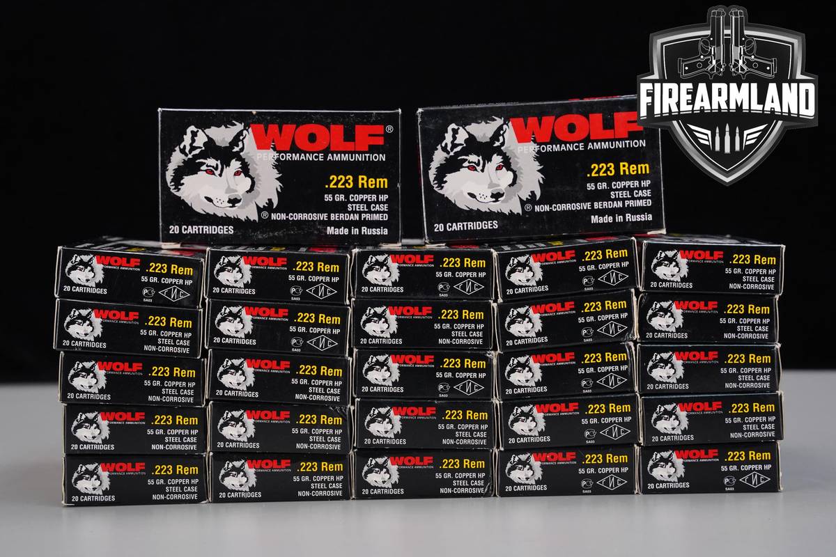 540 RDS! 223 Rem Remington Ammo