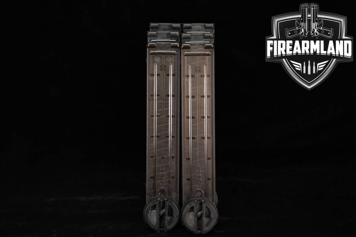 SIX (6) FN P90 50 Round Magazines 5.7X28mm PS90 P 90 Mags