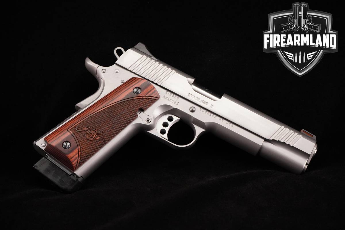 Kimber 1911 Stainless II 45 ACP 5" Kimber Stainless-2 1911 +2 MAGS