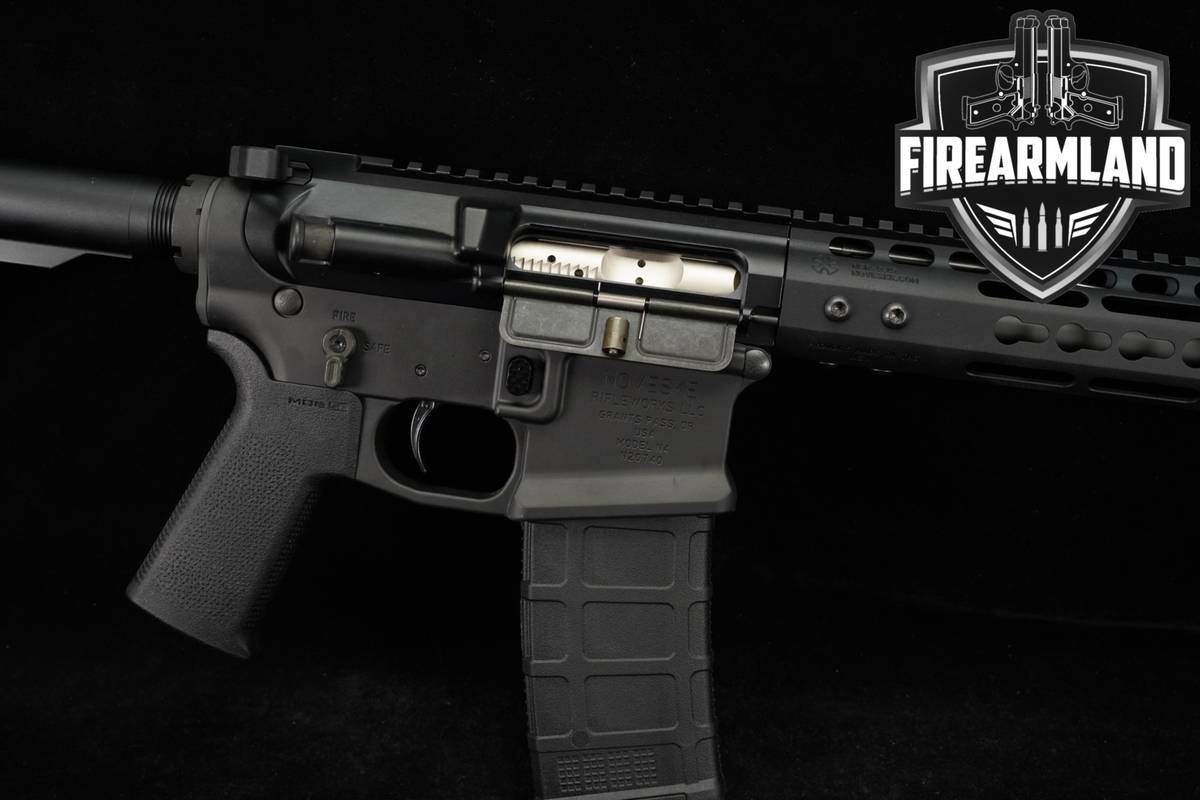 NOVESKE RIFLEWORKS N4 5.56 NATO AR-15 AR15 P&W GRIFFIN SUPPRESSOR +2 MAGS