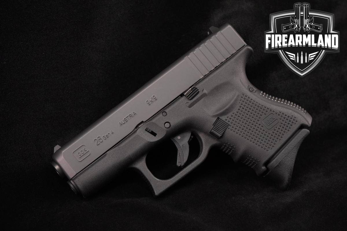 Glock 26 Gen4 9mm 3.4" G26 Gen-4 +2 MAGS & ORIG CASE