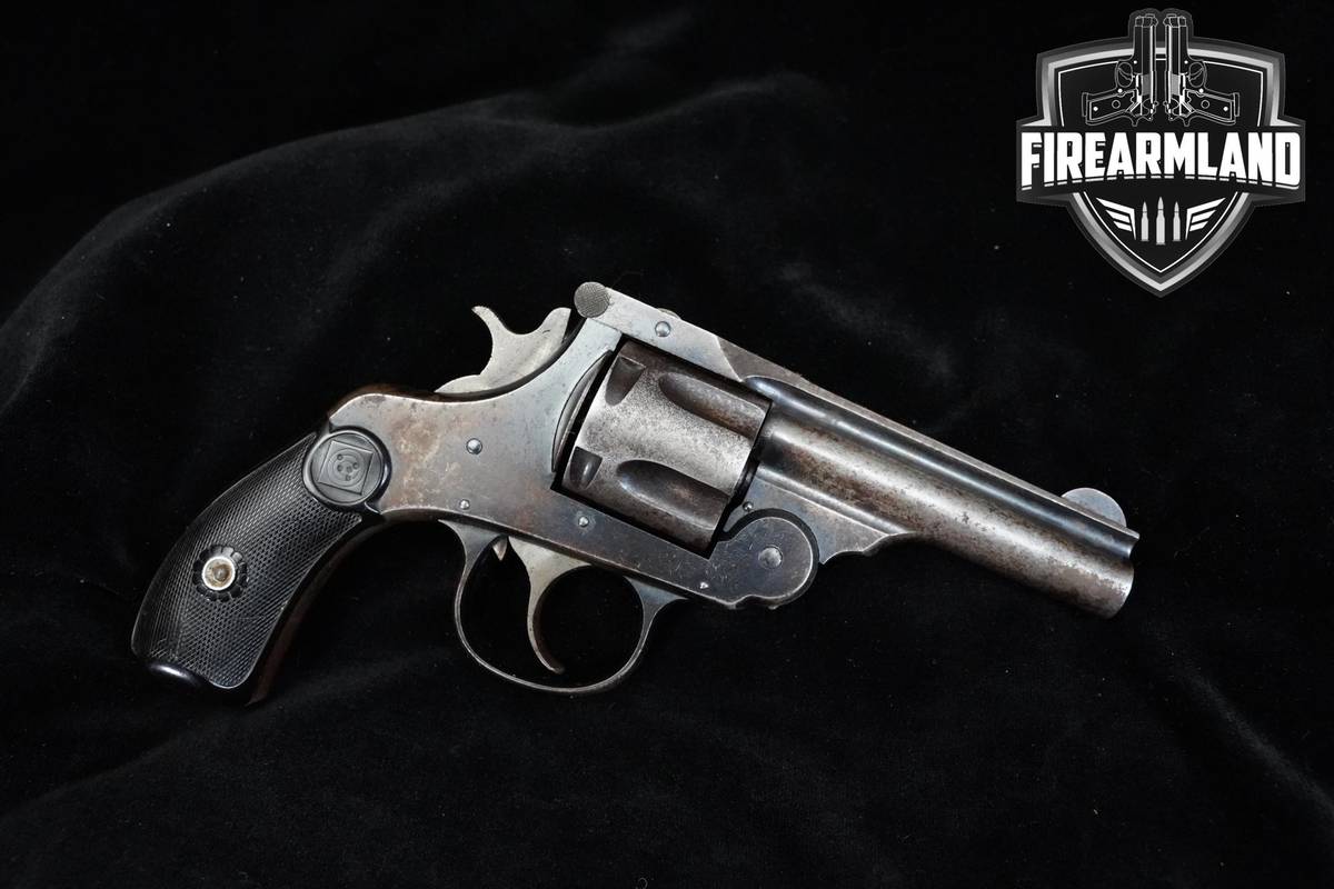 Harrington & Richardson (H&R) Auto-Ejecting 38 S&W 3.25" Blued H&R DA/SA